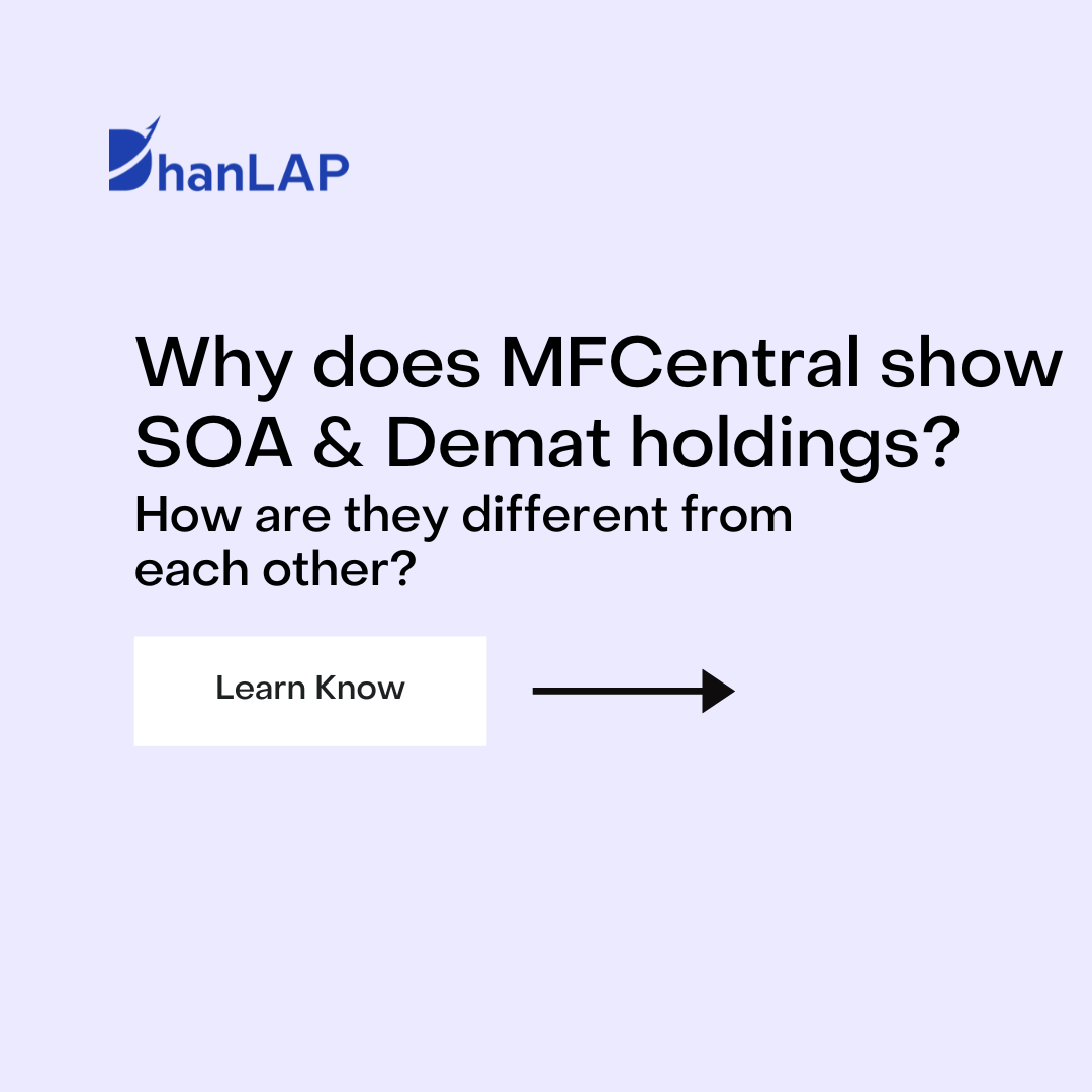 Why Does MFCentral Show SOA & Demat Holdings? Explained Simply